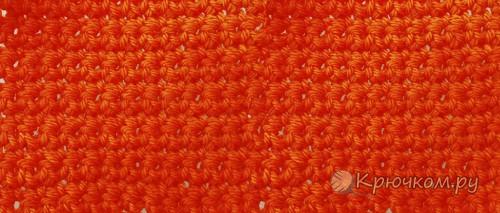 Столбик без накида крючком