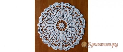 салфетка вивьен крючком