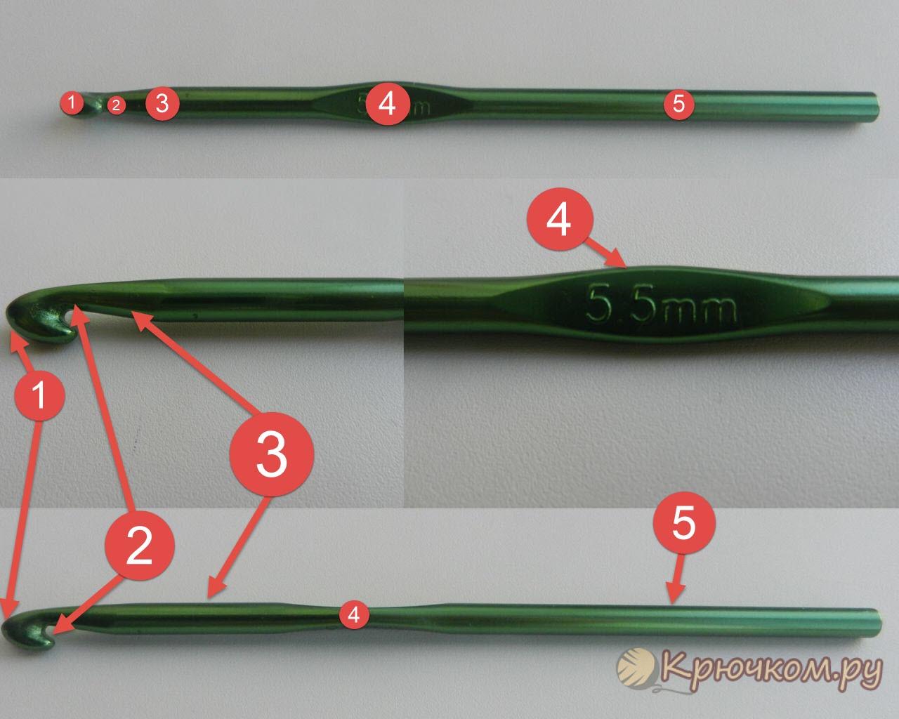  Как выбрать крючок номер 5 для вязания? 