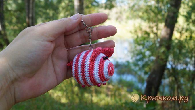 Свинка Эппл крючком Свинка Эппл крючком