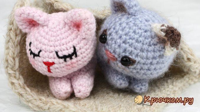 Игрушка кот Сэмми крючком Игрушка кот Сэмми крючком