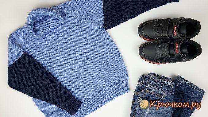 Реглан сверху спицами Реглан сверху спицами